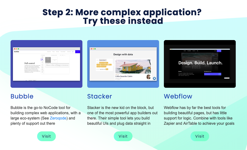 Build a Web Application Without Code