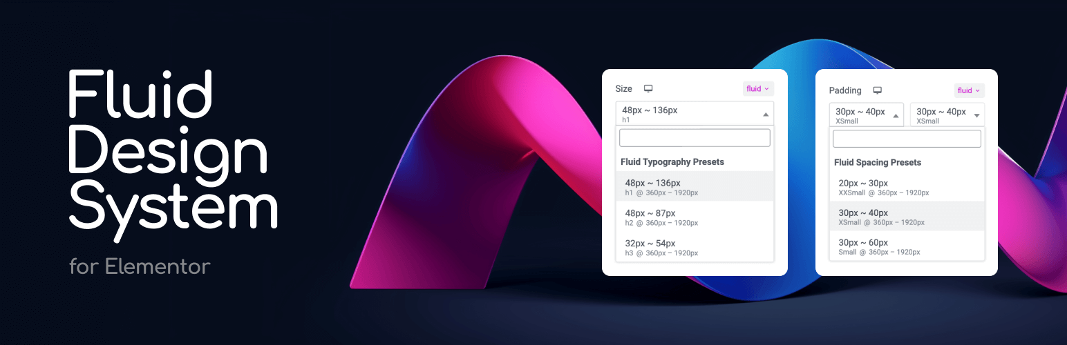Fluid Design System for Elementor – WordPress plugin | WordPress.org